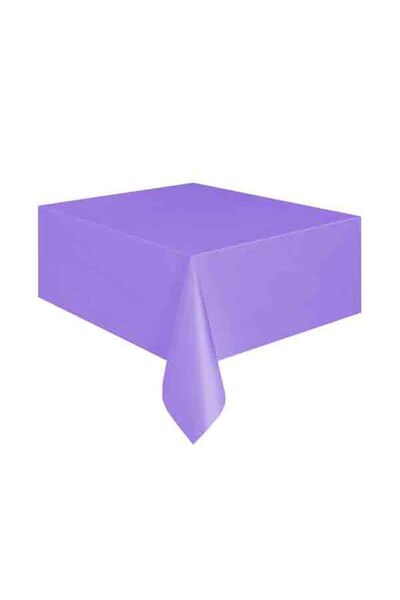 partidolu Plastic Party Tablecloth Lilac Color 274 cm