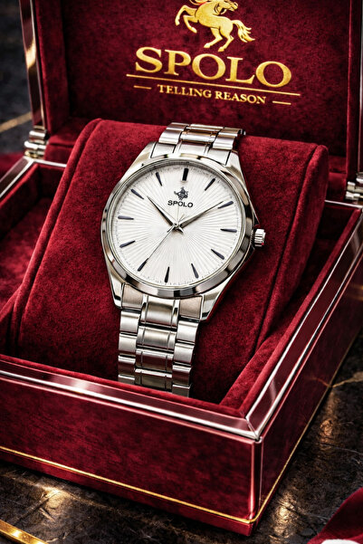 S.POLO SPOLO Erkek Kol Saati+bileklik hediye