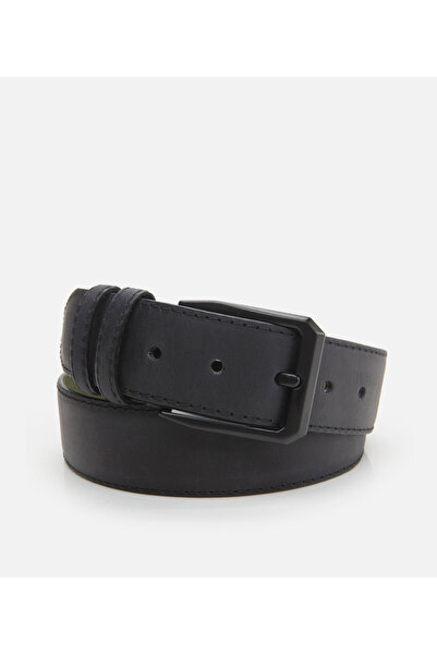 Hotiç Erkek Deri Gri Kemer