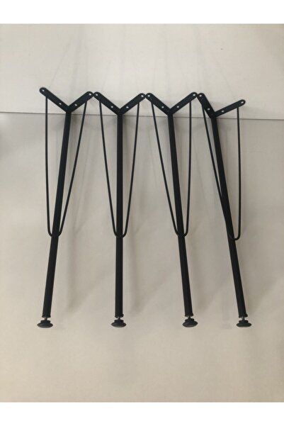 Metin Güneş Mobilya Dekoratif Masa Ayağı Metal 72 cm
