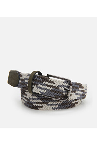 Hotiç Erkek Deri Yeşil Kemer