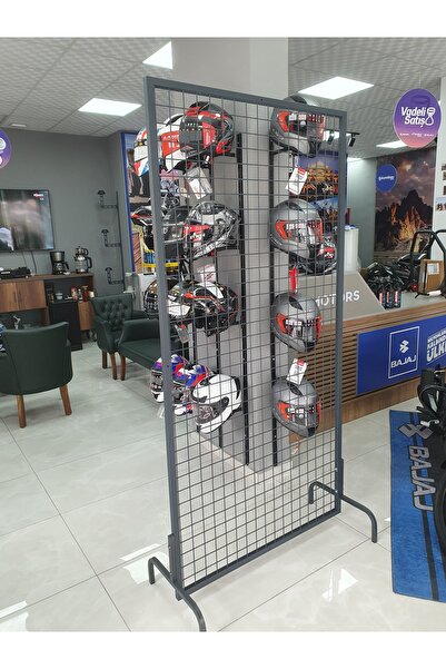 ASAFF AYAKLI TEL PANO 100X200 CM 5x5 SIK TELLİ RENK:ANTRASİT