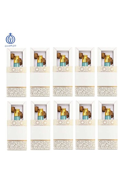 Oud توزيعات مسك البودرة + كسر عود محسن - 10 علب