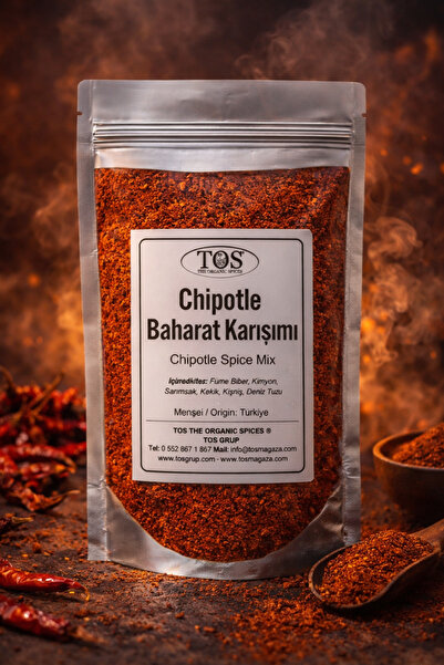 TOS The Organic Spices Chipotle Baharat Karışımı 100 gr Chipotle Spice Blend ...