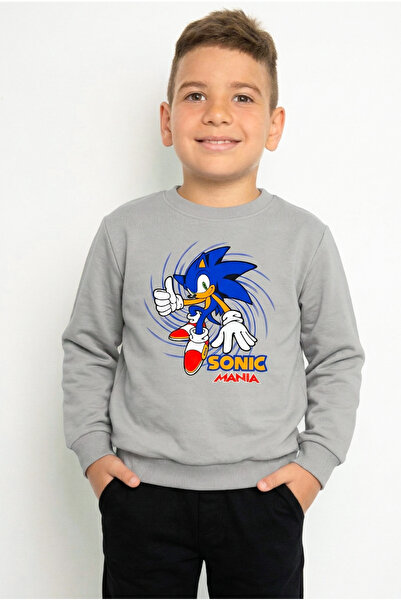 BookOrBook Set de trening pentru copii Hedgehog Sonic Mania bumbac 100% de ca...