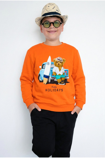 BookOrBook Happy Holidays Bear bumbac 100% Set de trening pentru copii de cal...