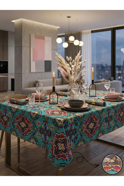 Soft Kare Țesătură Duck, rezistentă la lichide față de masă– rezistent la pet...