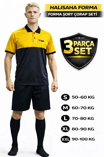 Liggo Collared Football Field Jersey Football Jersey Jersey Shorts Socks Team...