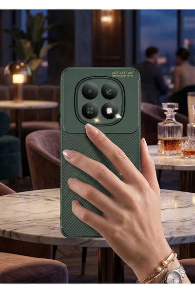 TechTrove Redmi Note 15 Pro Plus 5G İçin Uyumlu Kamera Korumalı Darbe Emici K...