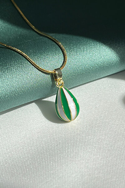 Berilya Aksesuar Mine Detailed Steel Balloon Necklace