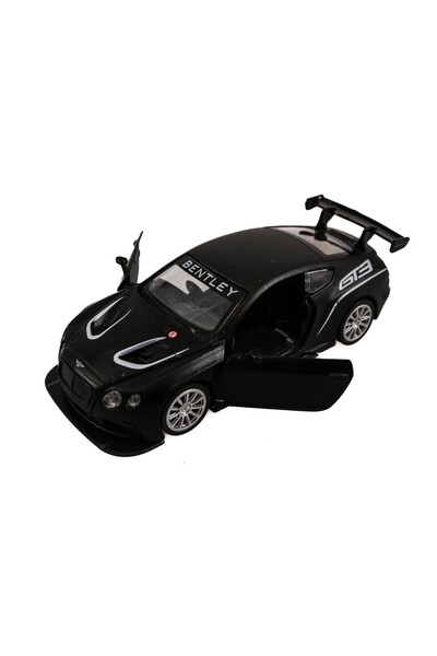 MSZ Bentley Continental GT3 Mașină turnată sub presiune neagră 1:43