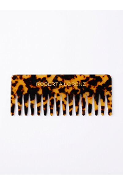 Roberta Lorenz Χτένα με μοτίβο λεοπάρδαλης με φαρδιά δόντια I Μαλακή και κομψ...