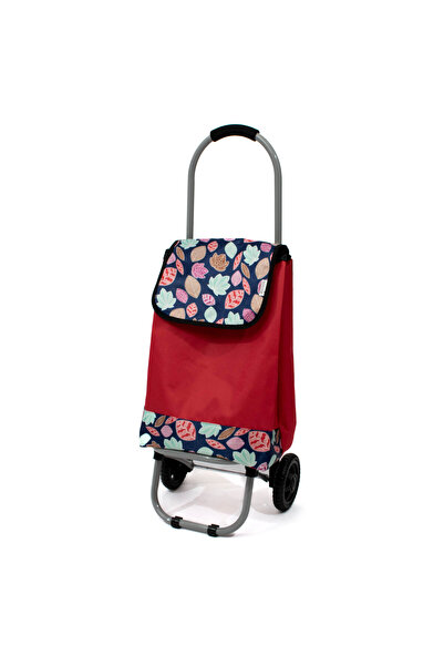 Master Geantă de cumpărături cu cărucior, Master, 2 roți, 28 l, roșie