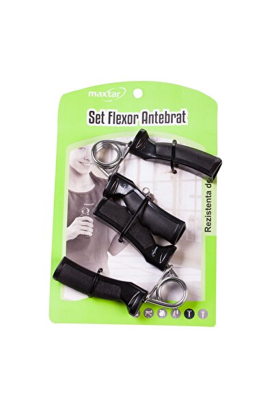 Maxtar Set Flexor, Negru, 26*17*3 cm