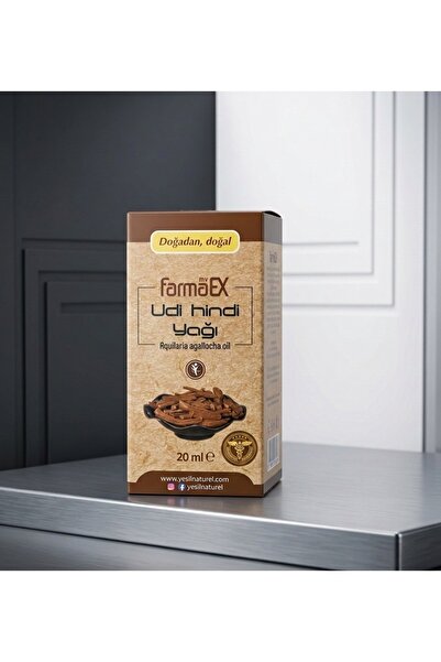 farmex زيت العود الهندي النقي 10 مل - زيت عطري طبيعي، مهدئ ومنقي