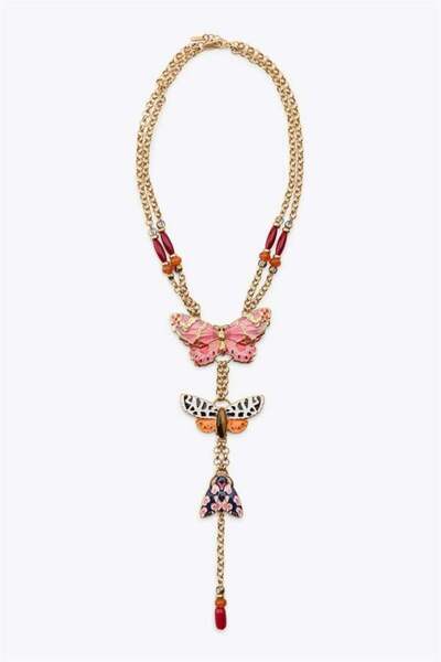 Royaleks Butterfly Necklace - Gold