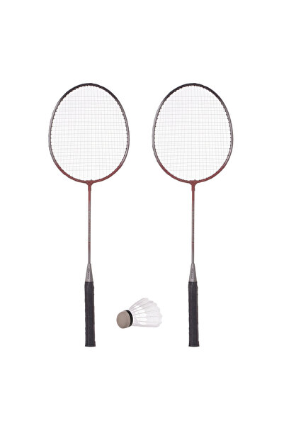 Maxtar set de badminton, roșu/negru, 80x20x4 cm