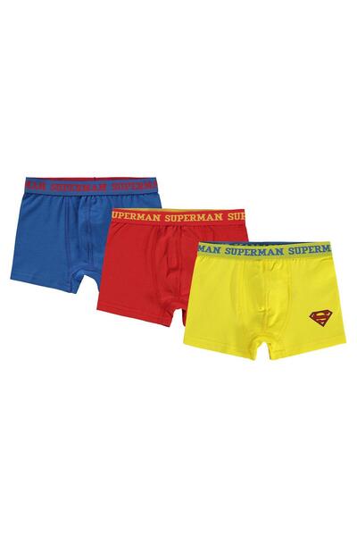 Superman Superman dečak 3-dijelni set bokserice 2-10 godina žuti