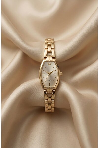 KLISHE Butik Kadın Çelik Saat Gold Renk Vintage Klasik Zarif Şık | OldMoney L...