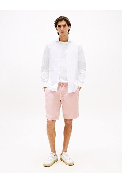 Tommy Hilfiger Erkek HARLEM PO LINEN SHORT Şort