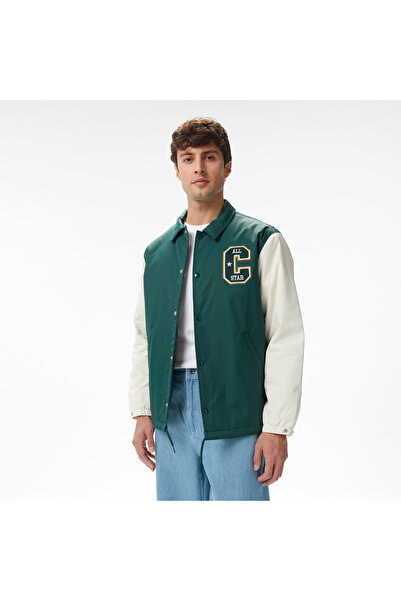Converse Colorblocked Erkek Renk Bloklu Yeşil Ceket