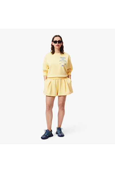 Lacoste Kadın Sarı Şort