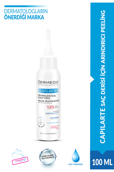 DERMEDIC CAPILARTE SAÇ DERİSİ İÇİN ARINDIRICI PEELİNG 100 ML