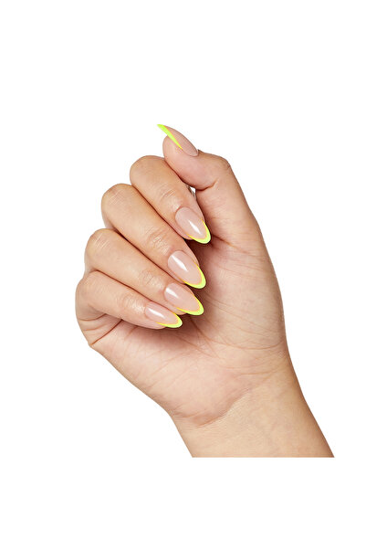 Kiss Acrylic Takma Tırnak Oval Yeşil French