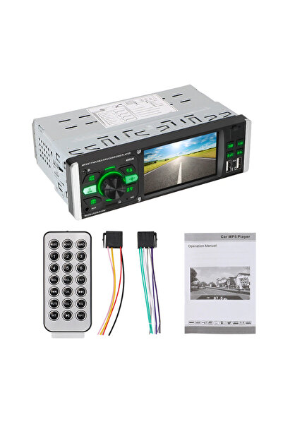 EXVOL Araba Oto Teyp 4.1 Inch Ekranlı Gece Görüşlü Park Kamera Hediyeli Bleut...