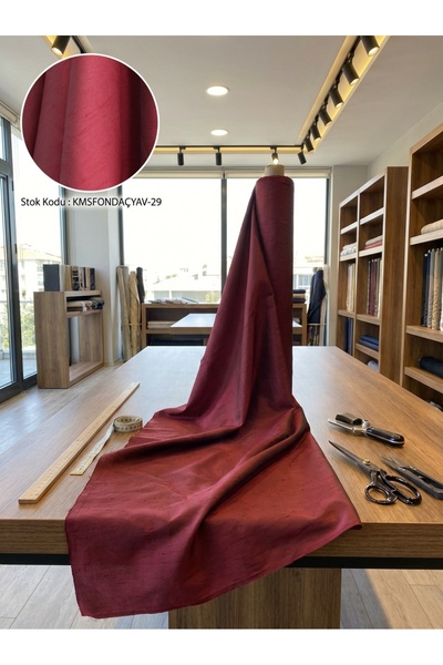 LEVENT ÖZEL Armül Tafta Örgü Düz Perdelik Kumaş 100en300boy