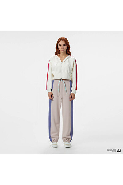 Converse Wordmark Kadın Bej Eşofman Altı