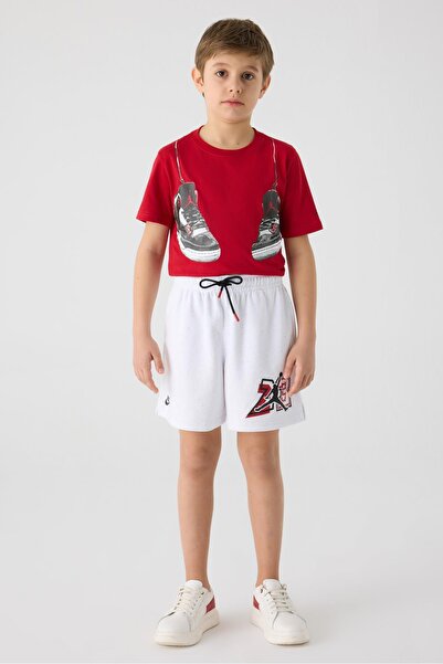 Nike BG Store Erkek Çocuk Beyaz Şort