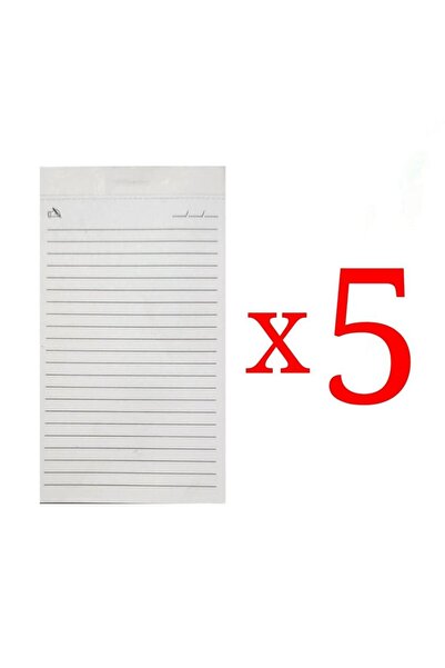 Seyhan Askeri Malzeme Kalemlikli Not Defteri Cüzdan Yedek Defteri (5 Adet)