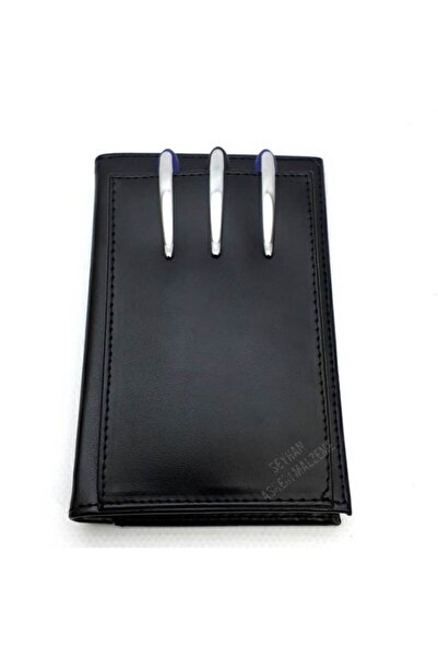 Seyhan Askeri Malzeme Blocnotes cu suport pentru pix portofel și suport pentr...