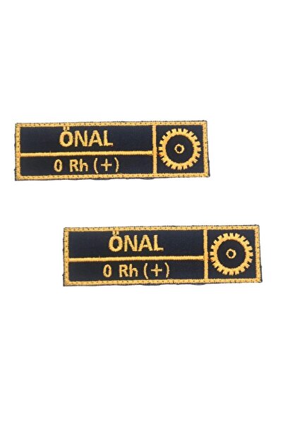 Seyhan Askeri Malzeme DENİZ KUVVETLERİ LACİVERT  İSİMLİK  2 ADET