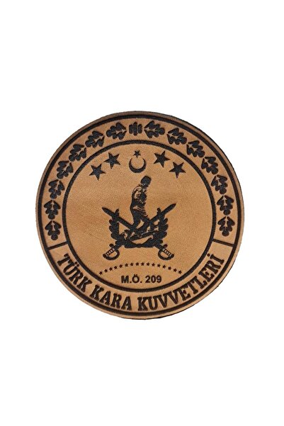 Seyhan Askeri Malzeme KARA KUVVETLERİ  Deri PEÇ - Arma - Leather Patch