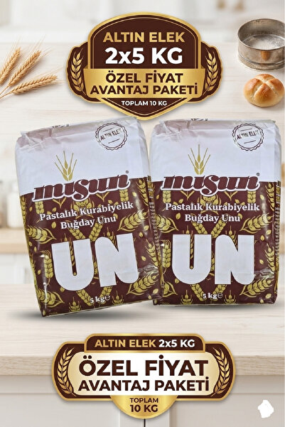 Senipa Mis Un Pastalık Kurabiyelik Un(ALTIN ELEK) 5 Kg * 2 Adet