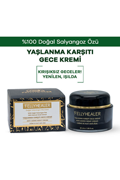 Fellyhealer Salyangoz Özlü Yaşlanma Karşıtı Gece Kremi