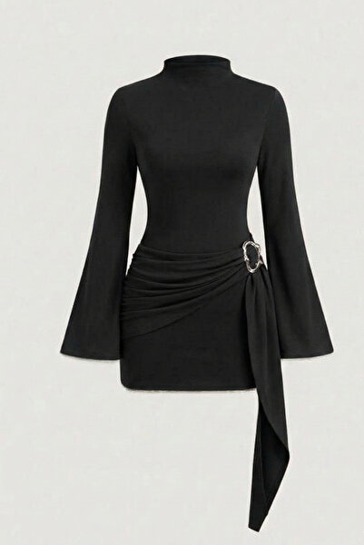 QBZ Κομψό μίνι φόρεμα με ζώνη