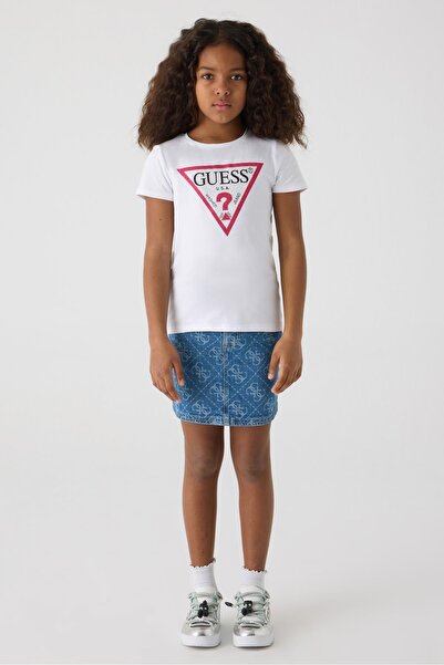 Guess Majica kratkih rukava Džersi Kız Cocuk Regular Fit