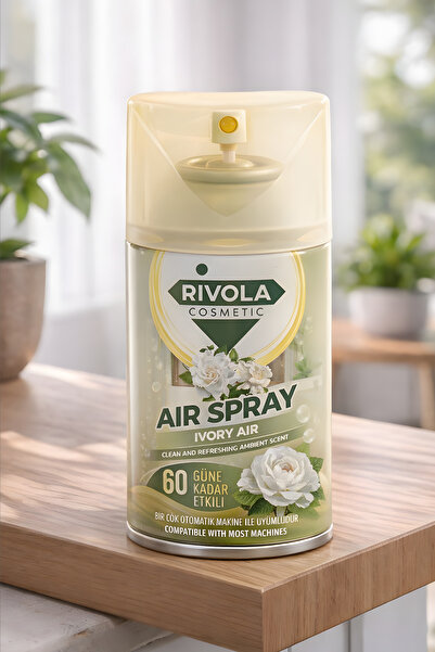 Rivola Ivory Air Otomatik Makine Uyumlu Oda Kokusu Spreyi 250 ml Beyaz Çiçekl...