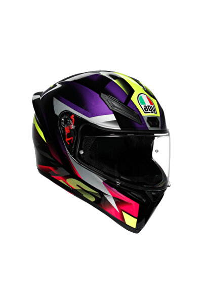 AGV K1 S FASTLAP - BLACK / PURPLE / PINK L