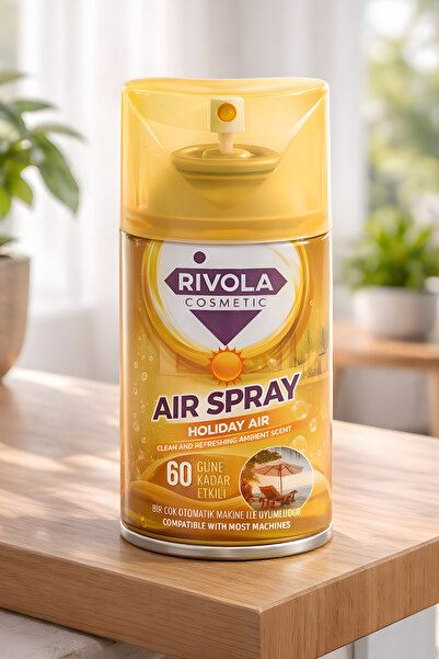 Rivola Holiday Air Otomatik Yedek Oda Kokusu 250 ML Ferahlatıcı Tatil Esintis...
