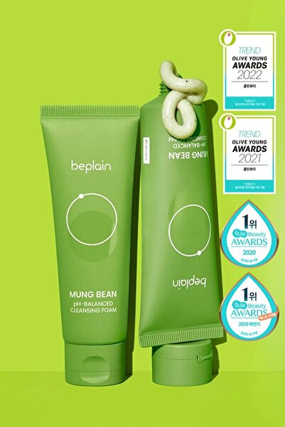 beplain Mung Bean Mash Bean Ph Balanced Cleansing Foam 160ml