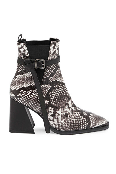 Tergan Kahverengi Hakiki Deri Kadın Bot - K23K1BT66860-L28