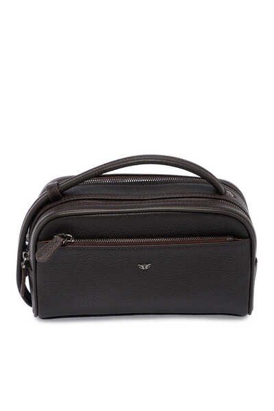 Tergan Brown Genuine Leather Men's Portfolio Bag - S1Pc00021510-A42