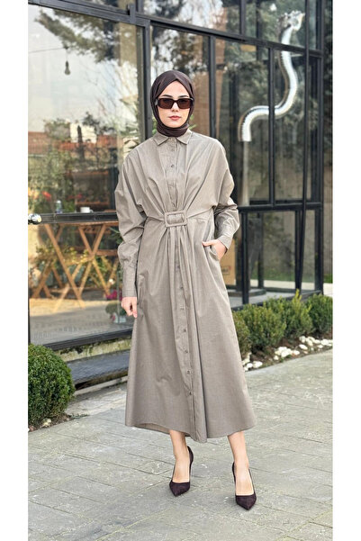VUU Buckled Shirt Dress 26Ss5019