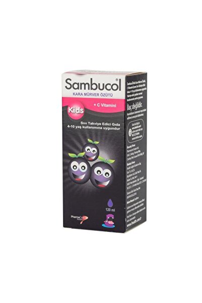 Sambucol Kids Black Elderberry Extract Şurup 120 ml
