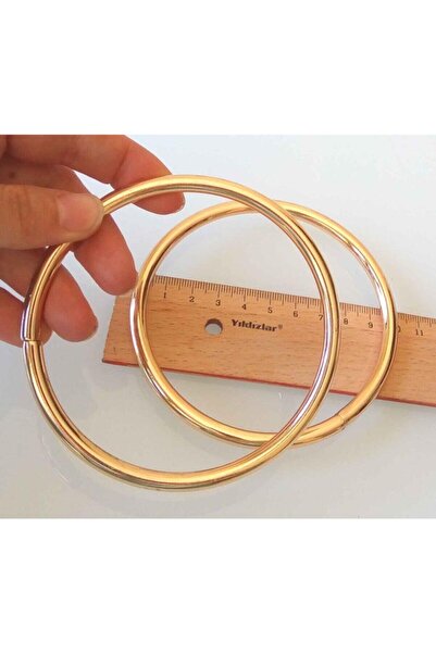 angel çanta aksesuar 10 Cm Mâner metalic de culoare auriu deschis geantă