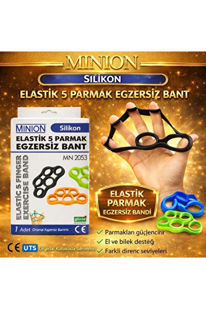 Minion Elastični alat za vežbanje sa 5 prstiju